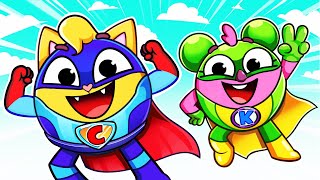 Superhero Team Song 🤩 My Friend Is a Superhero  Kids Songs 🐱🐨🐰🦁 And Nursery Rhymes by Baby Zoo [upl. by Calabrese]