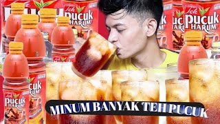 MUKBANG MINUMAN SEGAR DINGIN ASMR TEH PUCUK [upl. by Lory]