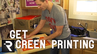 DIY Print Shop Screen Printing Kit and DIY Screen Print DVD [upl. by Butte]