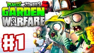 Plants vs Zombies Garden Warfare  Gameplay Walkthrough Part 1  Garden Ops Multiplayer Xbox One [upl. by Yrogerg]