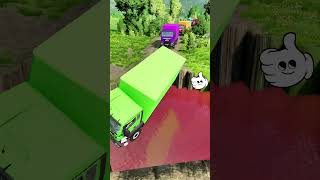 wow cargotruck truck pothole simulation shorts [upl. by Siloa]