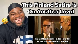 Foreigner Reaction To Kummeli  Pääministeri Finnish Satire [upl. by Eivi]