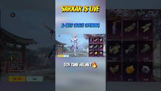 GALADRIA XSUIT CRATE OPENING  10 UC LUCK  BATTLE GROUNDS MOBILE INDIA [upl. by Ricketts]