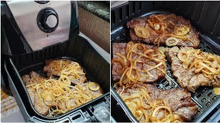 BIFE ACEBOLADO NA AIRFRYER SUCULENTO [upl. by Walford]