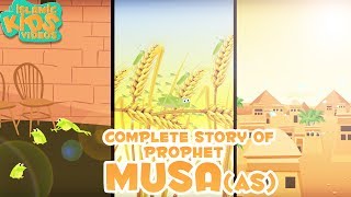 Prophet Stories In English  Story of Prophet Musa AS  Stories Of The Prophets  Quran Stories [upl. by Enymzaj]