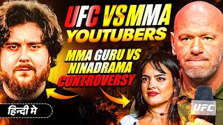 MMA GURU vs NINA DRAMA Controversy EXPLAINED  MMA Youtubers Message to UFC  Is UFC Getting Lazy [upl. by Engenia]