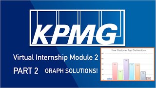 KPMG  VIRTUAL INTERNSHIP MODULE 2 PART 2 GRAPH SOLUTIONS [upl. by Iliak]