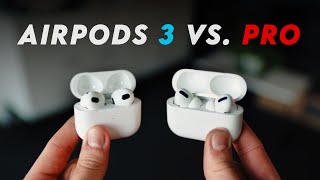 AirPods 3 vs AirPods Pro  Welche kaufen Empfehlung [upl. by Sirac]