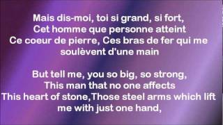 Shym  Je Sais  Lyrics and English Translation [upl. by Latsryc]