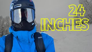 COLORADO 24 INCH POW DAY  BODYCAM [upl. by Odlanier484]