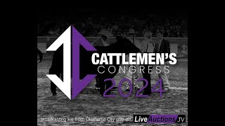 IBBA Western National Brangus Open Show  2024 Cattlemens Congress [upl. by Ylrbmik]