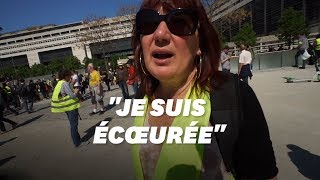 Acte 23 Les gilets jaunes réagissent aux dons pour NotreDame [upl. by Tacye]