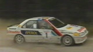 Rally del Salento 1991  Campionato Nazionale Aperol Servizio TV ReteMia [upl. by Nohsid]