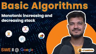 L007 Monotonic Increasing amp Decreasing Stack  Basic Algorithms amp Implementations  CodeNCode [upl. by Aivan]