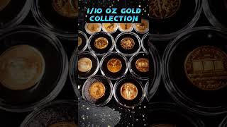 110 oz Gold Coin Collection  SUBSCRIBE FOR MORE shorts gold preciousmetals [upl. by Ailemac390]