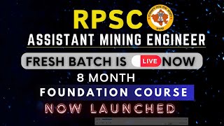 RPSC Assistant Mining Engineer Foundation Batch has been launched 🚀 Only at our App CareerinAction [upl. by Johnna428]