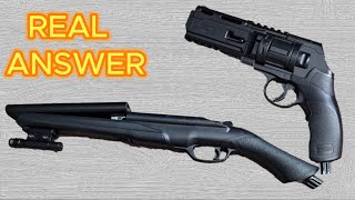 Airguns For Self Defence [upl. by Knoll352]