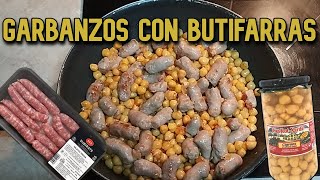 Receta Garbanzos con Butifarra delicioso [upl. by Hgiel]