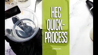 How to Expedite Hydroxyethylcellulose HEC Hydration  DIY [upl. by Akimihs]