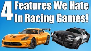 4 Racing Game Features We Hate [upl. by Alludba]