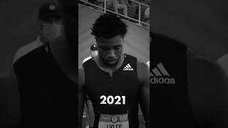 Noah Lyles WORST 100m vs BEST 100m [upl. by Gnihc]