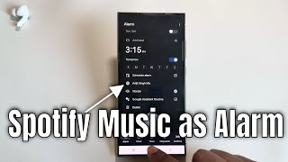 How to set Spotify music as an alarm Android or iiPhone [upl. by Ialocin]