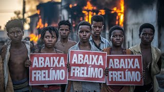 POLÍCIA PERSEGUE MANIFESTAÇÕES NA REGIÃO SUL DE MOÇAMBIQUE MAPUTO [upl. by Phineas]