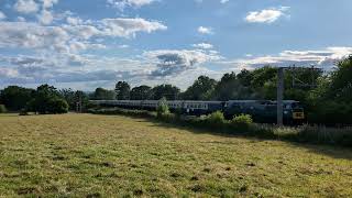 D1015 Western Champion crawls up the Lickey incline on the nosh and slosh 4K 60fps [upl. by Ahseenyt]