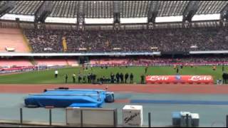 Allenamento Napoli al San Paolo gol Duvan Zapant [upl. by Arimak]