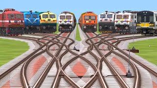 local train live running stutas super fast new train yard amazing all locomotive enjen train rail [upl. by Amador604]