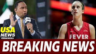 Stephen A Smith Reminds WNBA of Caitlin Clark Reality After Fever Elimination [upl. by Reidid572]