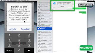 SMS gratuits sur MAC [upl. by Trager701]
