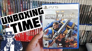 SPACE MARINE 2 UNBOXING AND GAMEPLAY [upl. by Sven807]