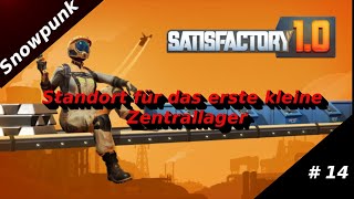 Satisfactory 10 14 Endlich KI Begrenzer und Standort Suche für das Zentrallager [upl. by Lauer]