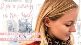 I got a piercing in NYC  Axelle Blanpain [upl. by Lahtnero143]