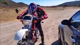 Honda xl600r in Action [upl. by Vasiliu371]