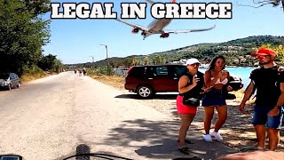 I ride a legal Ebike in Skiathos [upl. by Airat]