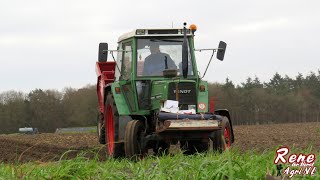 Aardappels poten 2021  Fendt 305 LS  Grimme GL32F  Planting Potatoes  Ommen [upl. by Yakcm]