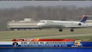 Delta Leaving Concourse A 840 Jobs Could Be Lost [upl. by Durwin]