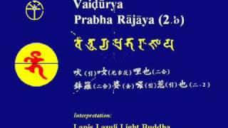 Learning of Chanting Medicine Buddha Mantra in Sanskrit 〔Fangshan Stone Canon〕 [upl. by Mcleroy]