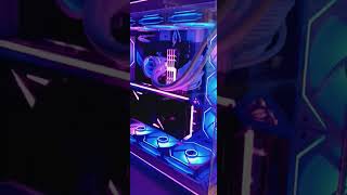 Best Vertical GPU mount 2024 Cooler master vertical mount v3 7900xtx red devil Lian li 011 rgb [upl. by Hwang]