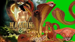 nagin 3 vishakha red snke animation grand pack on green screen nagin 7  new nagin snake animation [upl. by Enitsyrhc515]