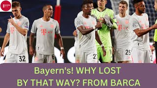 Bayerns Champions League Woes Against Barcelona WHY BARCA WON IN THIS WAR NOT GAME IS BAYERN WEAK [upl. by Nnaerb]