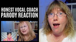 Honest Vocal Coach Reacts to the Honest Vocal Coach Parody [upl. by Huoh]