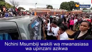 NCHINI MSUMBIJI WAKILI WA MWANASIASA WA UPINZANI AZIKWA [upl. by Esiralc848]