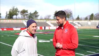 Stony Brook Football  Spring Practice Day 1 Recap with Coach Priore [upl. by Yentterb]