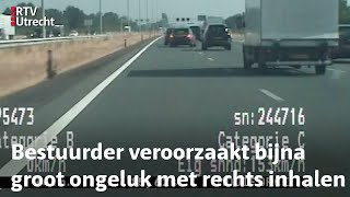 Verkeerspolitie dit gaat echt maar nét goed  RTV Utrecht [upl. by Koo]