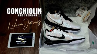 UNBOXING ORIGINAL Nike Lebron 21 CONCHIOLIN 2024 [upl. by Hgierb679]