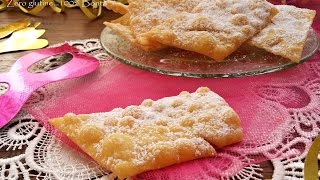 Chiacchiere di carnevale senza glutine [upl. by Enelie]