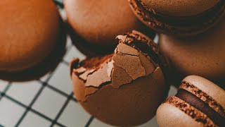 Chocolate Macarons Recipe｜Ohyoo Cooking [upl. by Esekram]